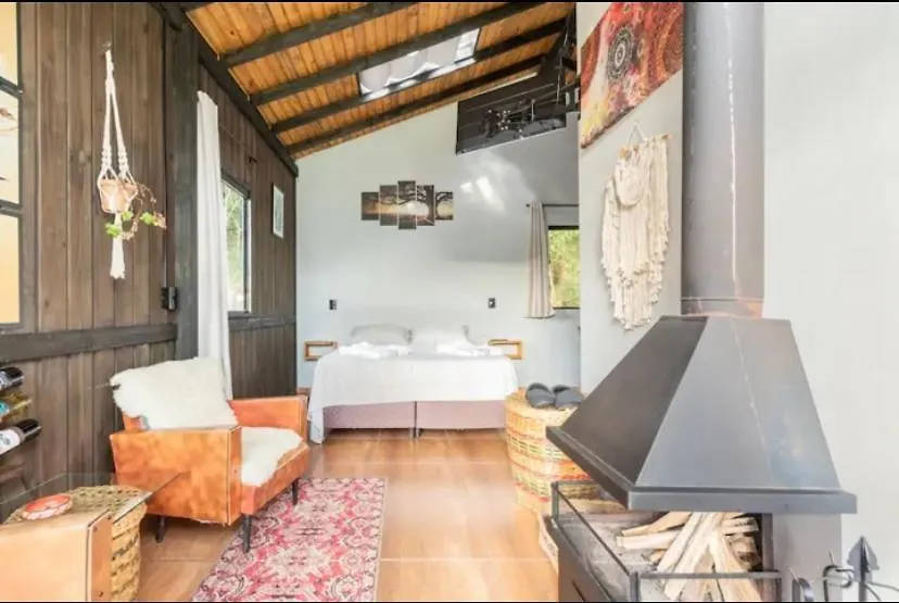 Guest house Cabana Sassafras Com Hidromassagem Alfredo Wagner Brazil